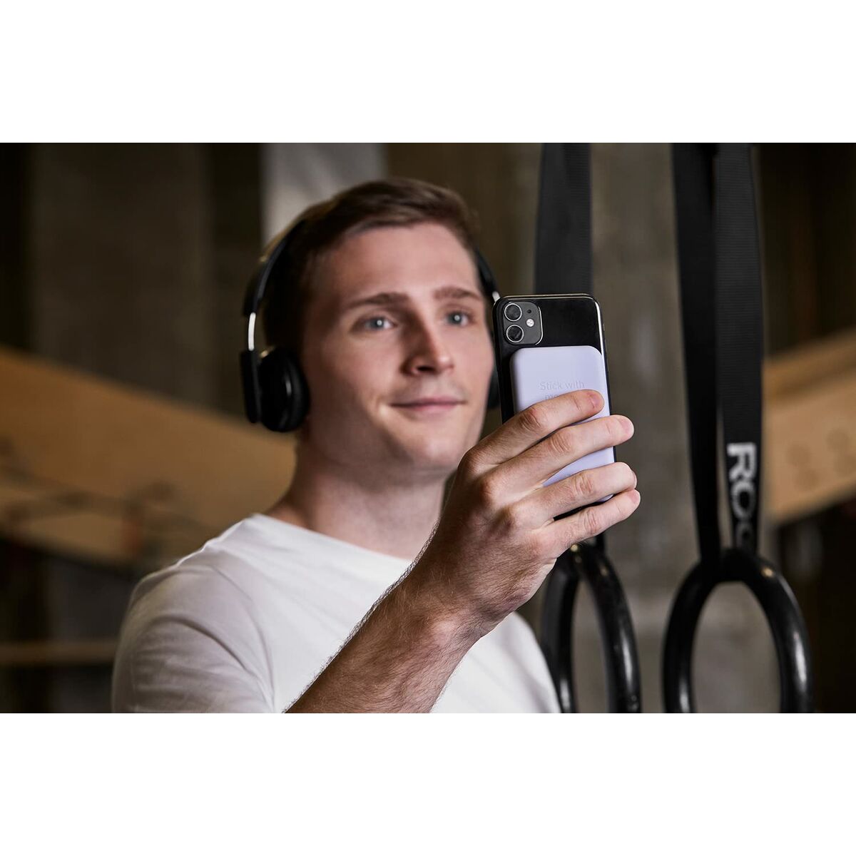 Power Bank with Wireless Charger Kreafunk Grey 5000 mAh-1