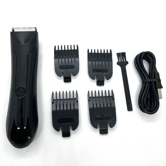 Hair Cutting Machine & Beard Trimmer Electric Shaver for Men Black-0